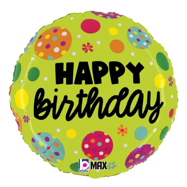 Birthday Polka Dots