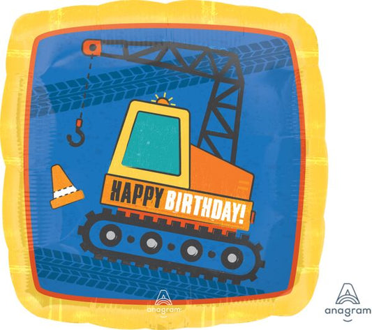 Construction Happy Birthday