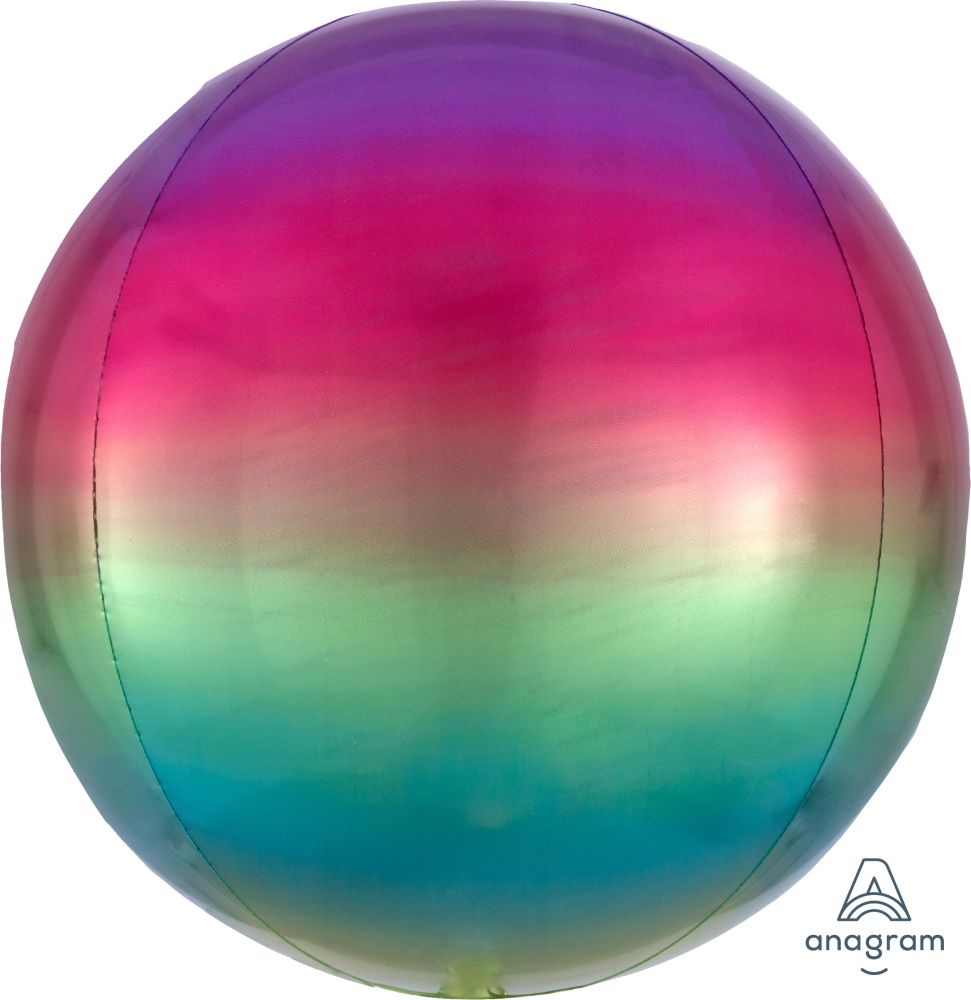 16in Ombre Orbz Rainbow