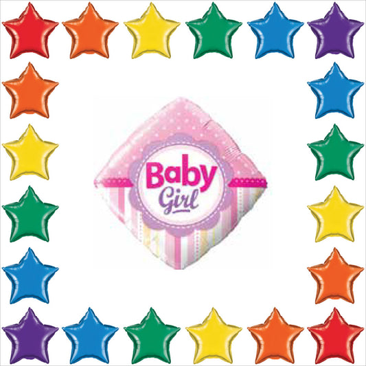 Baby Girl Dots & Stripes