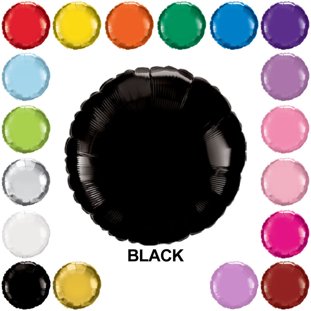 18" Round Mylar Balloons (Foil)