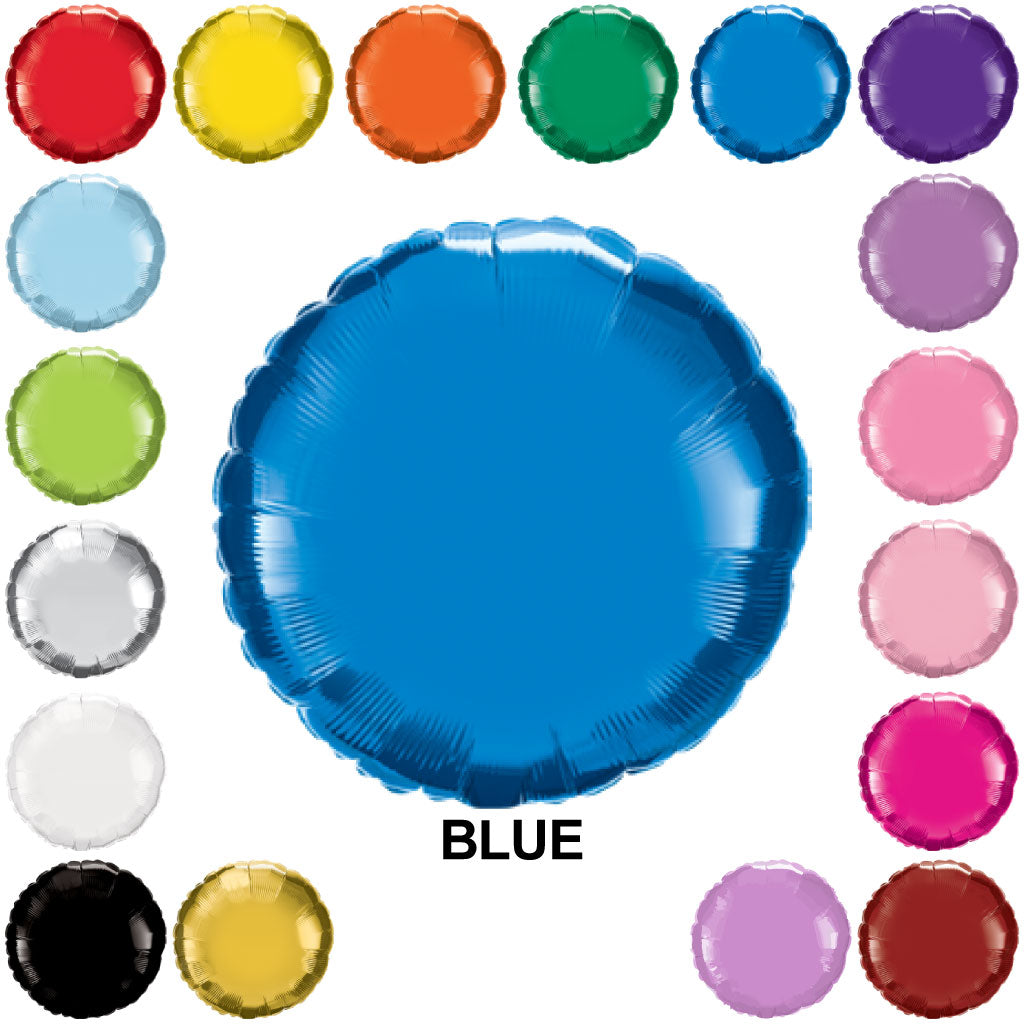 18" Round Mylar Balloons (Foil)