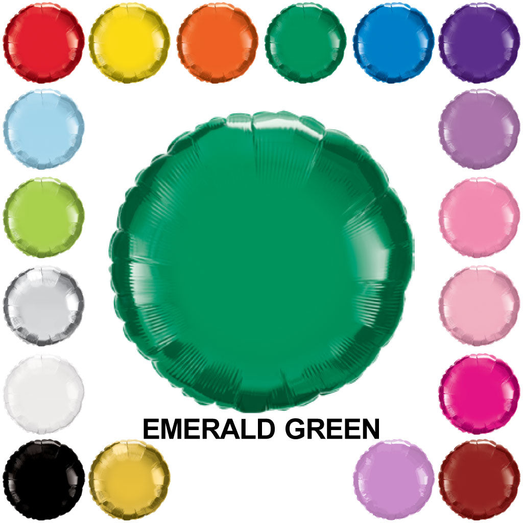 18" Round Mylar Balloons (Foil)