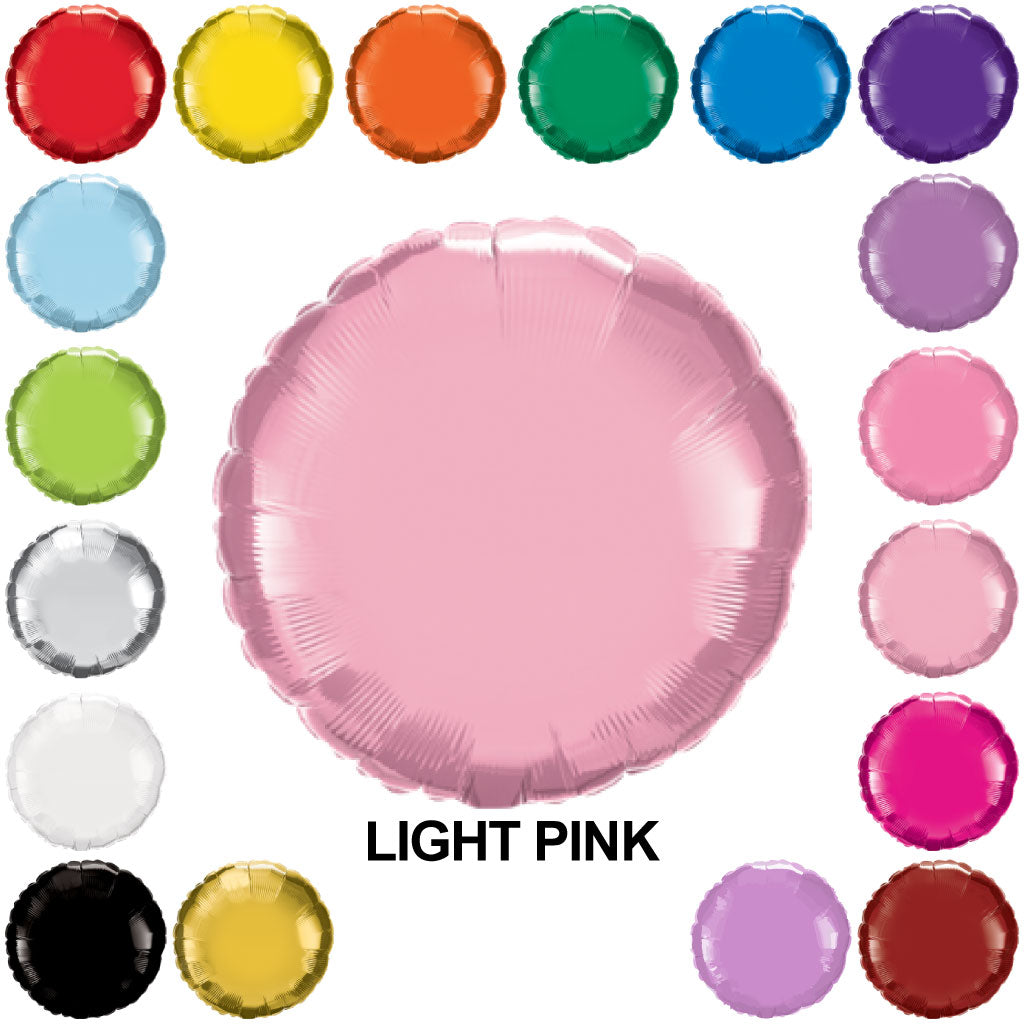 18" Round Mylar Balloons (Foil)