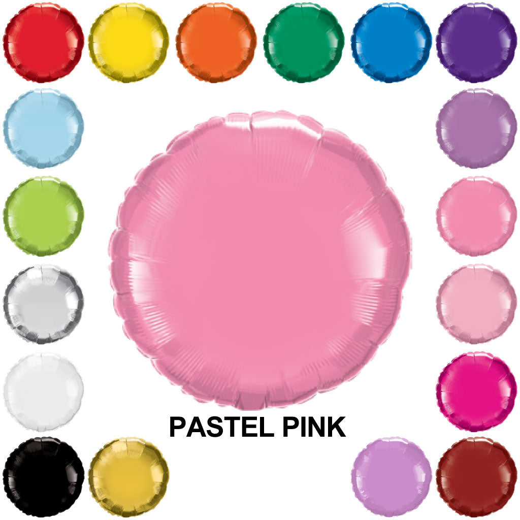 18" Round Mylar Balloons (Foil)
