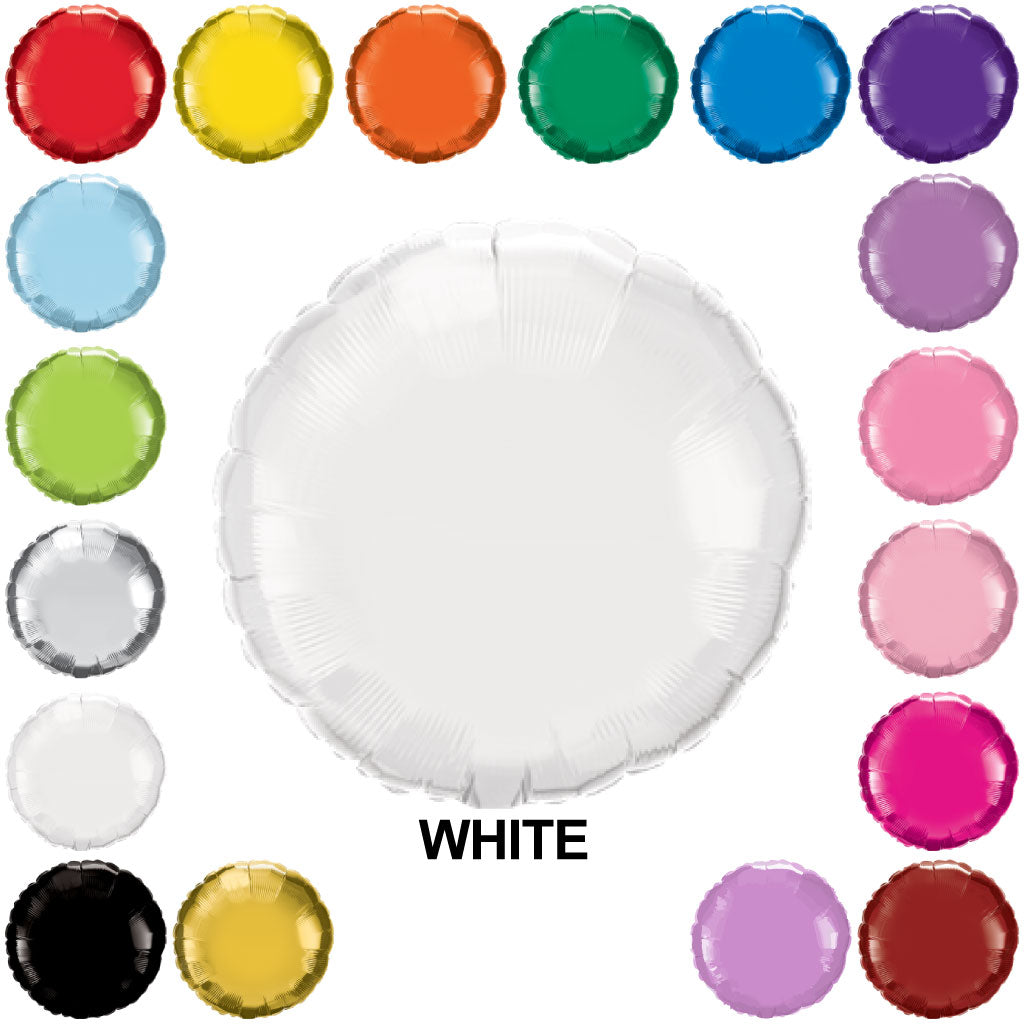 18" Round Mylar Balloons (Foil)