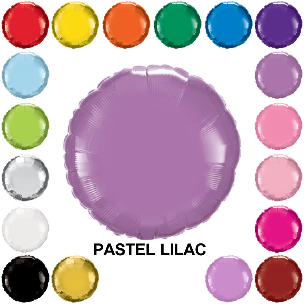 18" Round Mylar Balloons (Foil)