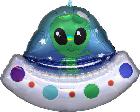 Alien Space Ship Iridescent