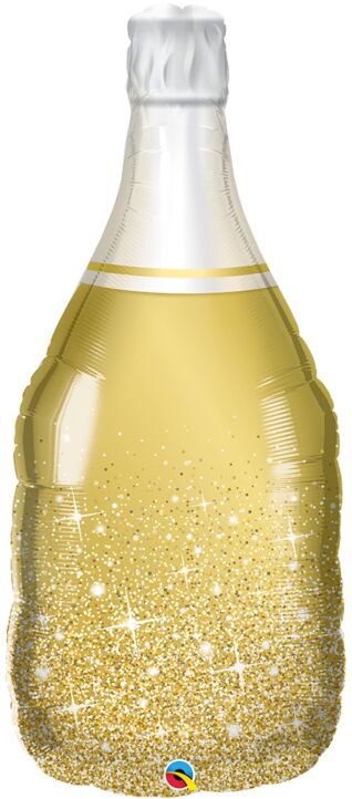Bubbly Wine Bottle 39in
