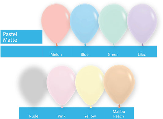 Sempertex Pastel Matte 11" Latex
