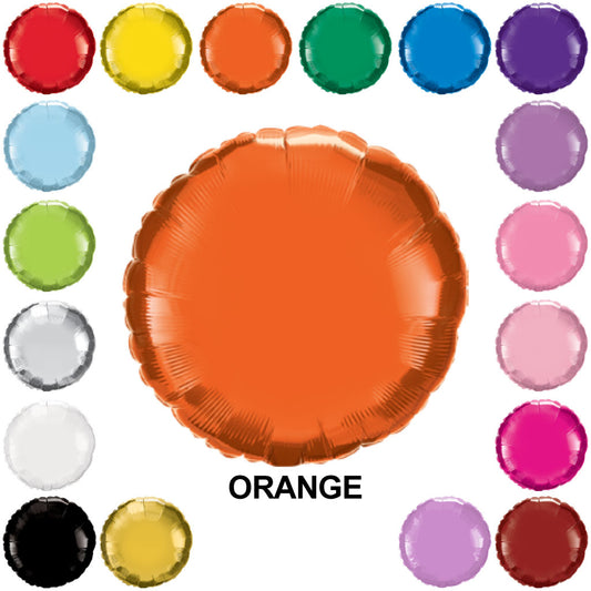 18" Round Mylar Balloons (Foil)